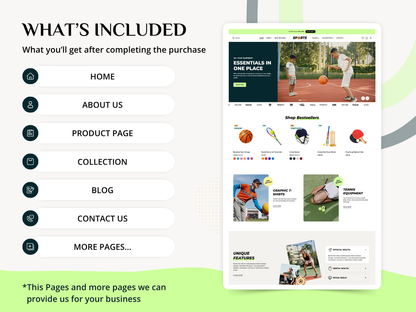 Sports Equipment & Clothing | Shopify 2.0 Theme