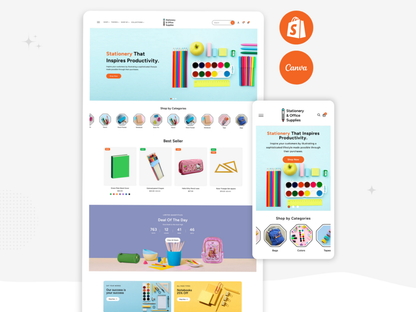 Stationery & Office Supplies - Stationery Store | Shopify 2.0 Theme