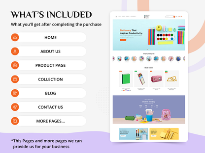 Stationery & Office Supplies - Stationery Store | Shopify 2.0 Theme
