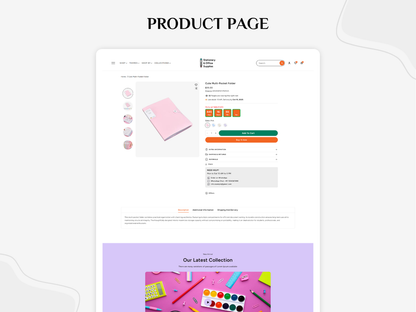 Stationery & Office Supplies - Stationery Store | Shopify 2.0 Theme