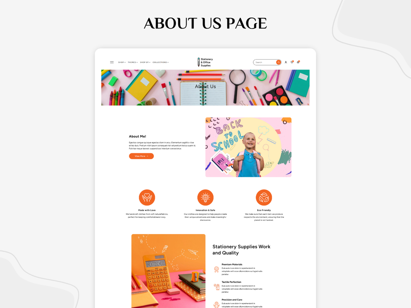 Stationery & Office Supplies - Stationery Store | Shopify 2.0 Theme