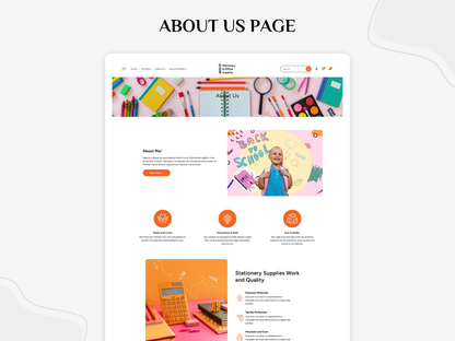Stationery & Office Supplies - Stationery Store | Shopify 2.0 Theme