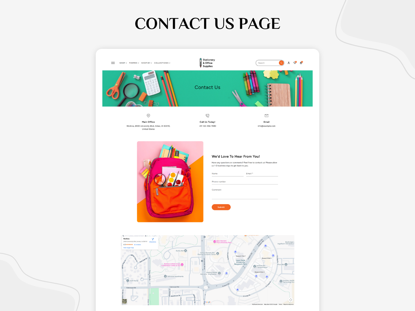 Stationery & Office Supplies - Stationery Store | Shopify 2.0 Theme