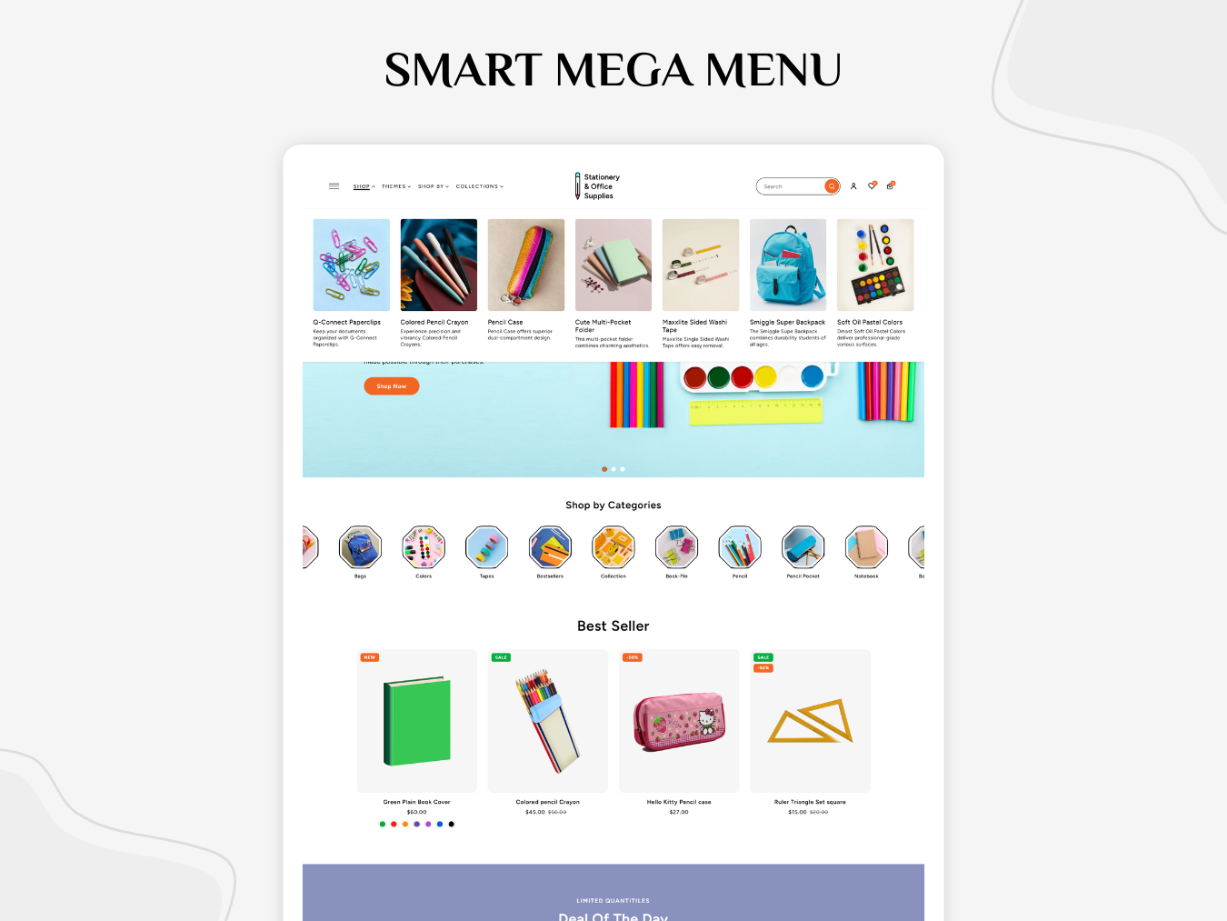 Stationery & Office Supplies - Stationery Store | Shopify 2.0 Theme