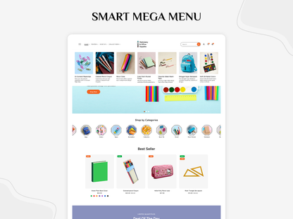 Stationery & Office Supplies - Stationery Store | Shopify 2.0 Theme