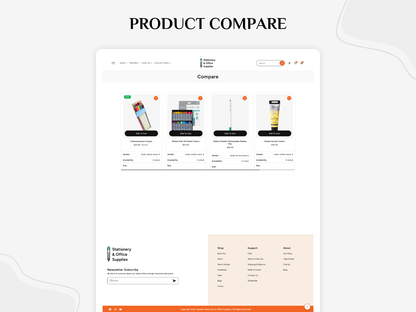 Stationery & Office Supplies - Stationery Store | Shopify 2.0 Theme