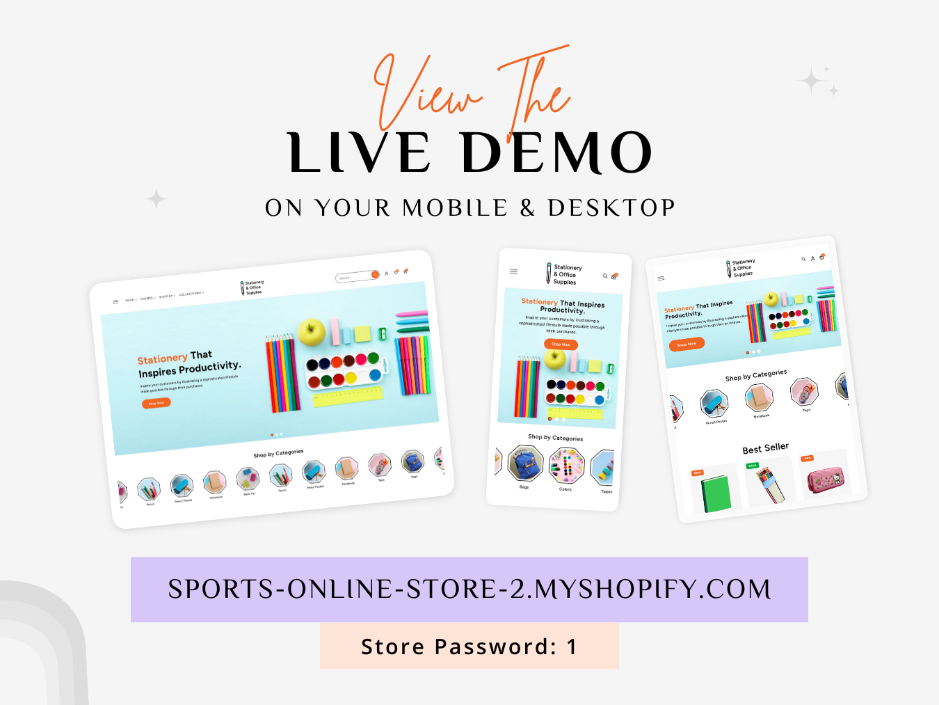 Stationery & Office Supplies - Stationery Store | Shopify 2.0 Theme