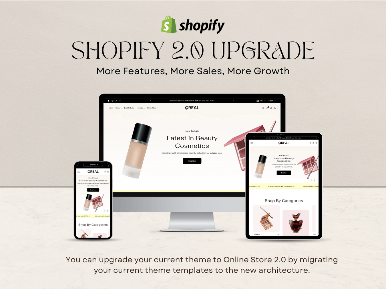 Shopify Upgrade Shopify 2.0 Upgrade With Updated New Theme – Speedo Themes IN