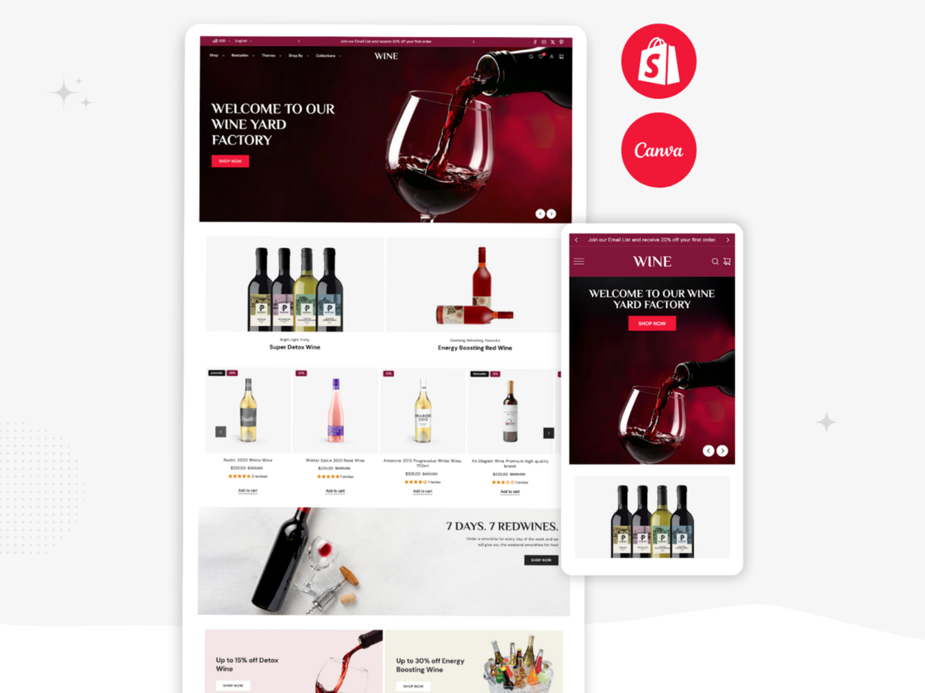 Wine - Best Wine Store | Shopify 2.0 Theme