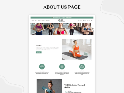 Yoga & Meditation Equipment Store | Shopify 2.0 Theme