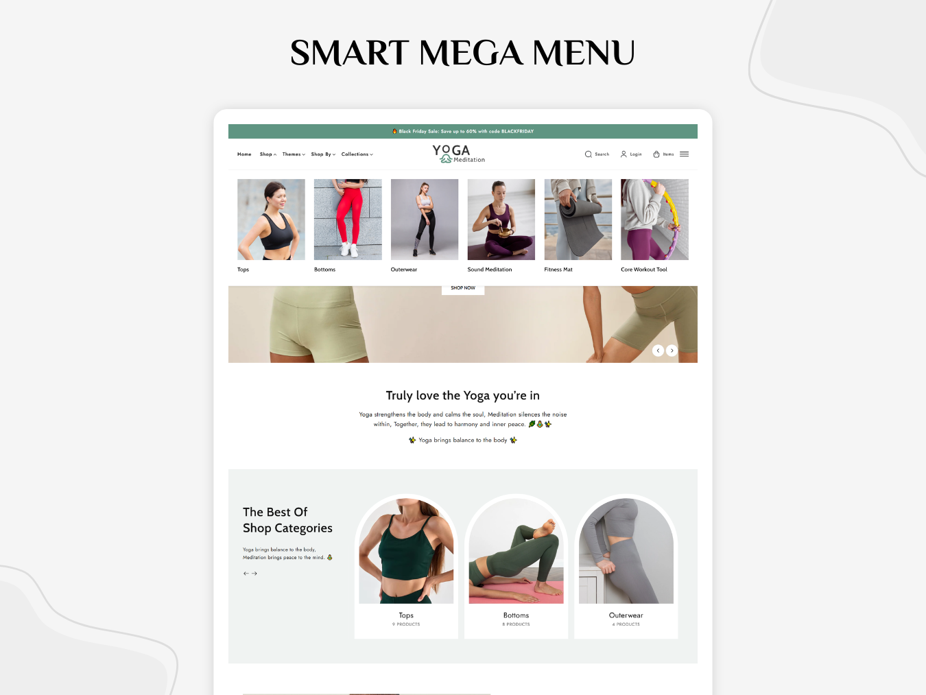 Yoga & Meditation Equipment Store | Shopify 2.0 Theme