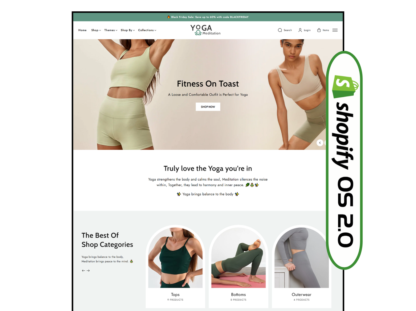 Yoga & Meditation Equipment Store | Shopify 2.0 Theme
