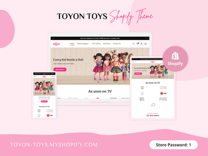 DOLLS - Best Shopify Toy Store | Shopify 2.0 Theme