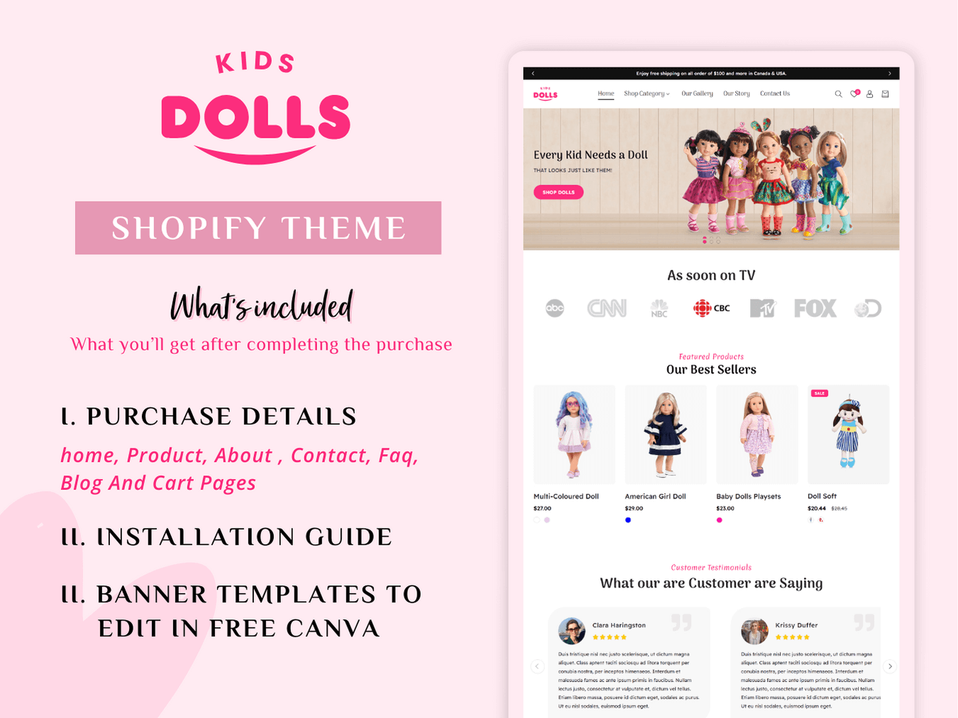 DOLLS - Best Shopify Toy Store | Shopify 2.0 Theme
