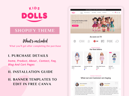 DOLLS - Best Shopify Toy Store | Shopify 2.0 Theme