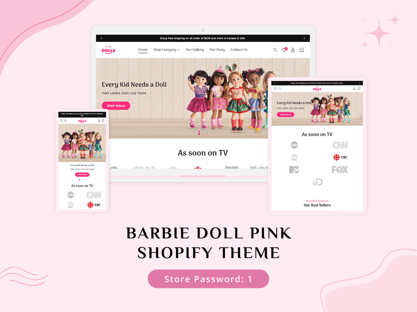 DOLLS - Best Shopify Toy Store | Shopify 2.0 Theme