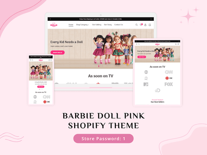 DOLLS - Best Shopify Toy Store | Shopify 2.0 Theme