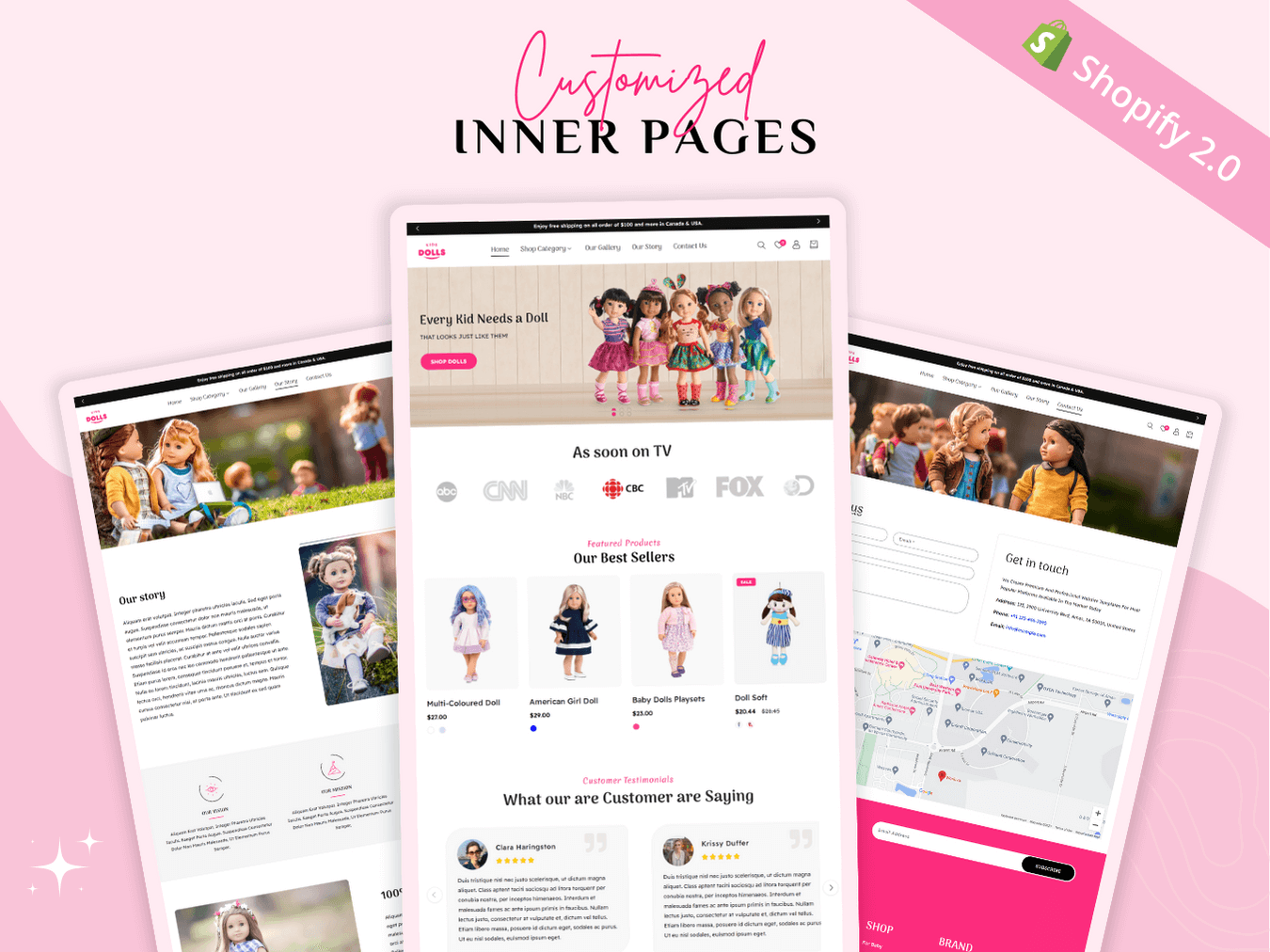DOLLS - Best Shopify Toy Store | Shopify 2.0 Theme