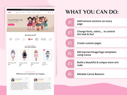 DOLLS - Best Shopify Toy Store | Shopify 2.0 Theme