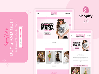 Luxury Women's Apparel Theme