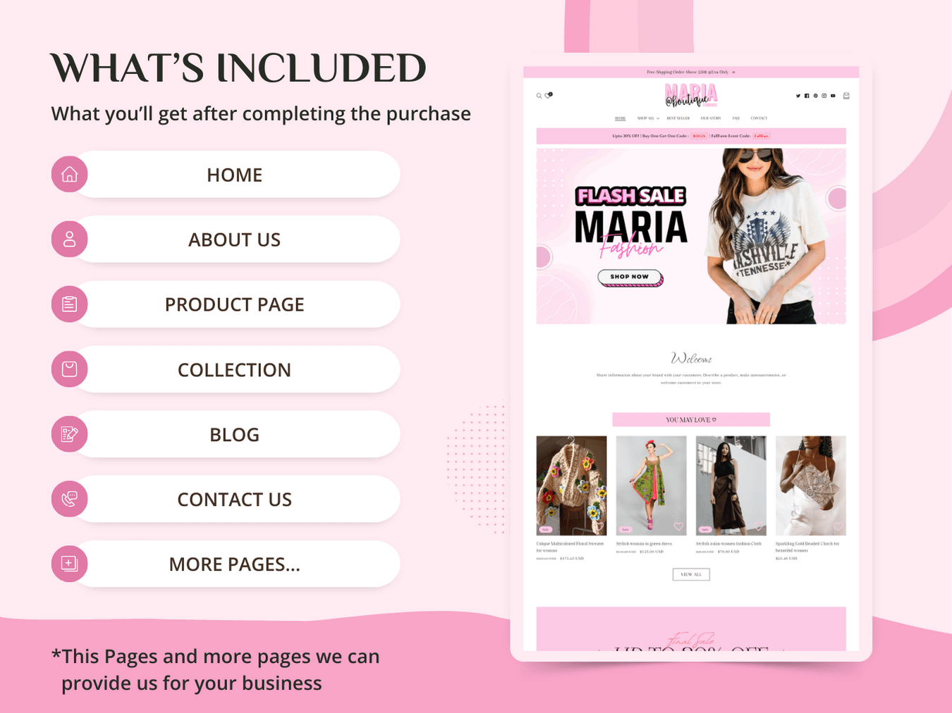 Shopify Fashion Templates