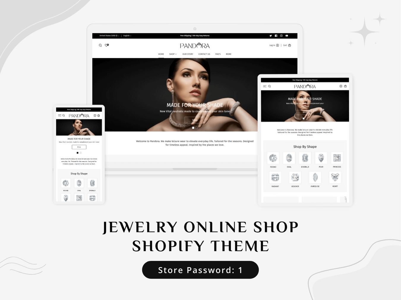 Customizable Jewelry Templates