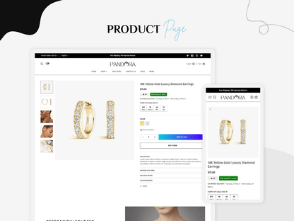 GEMORA - Best Shopify Themes For Jewelry | Shopify 2.0 Theme