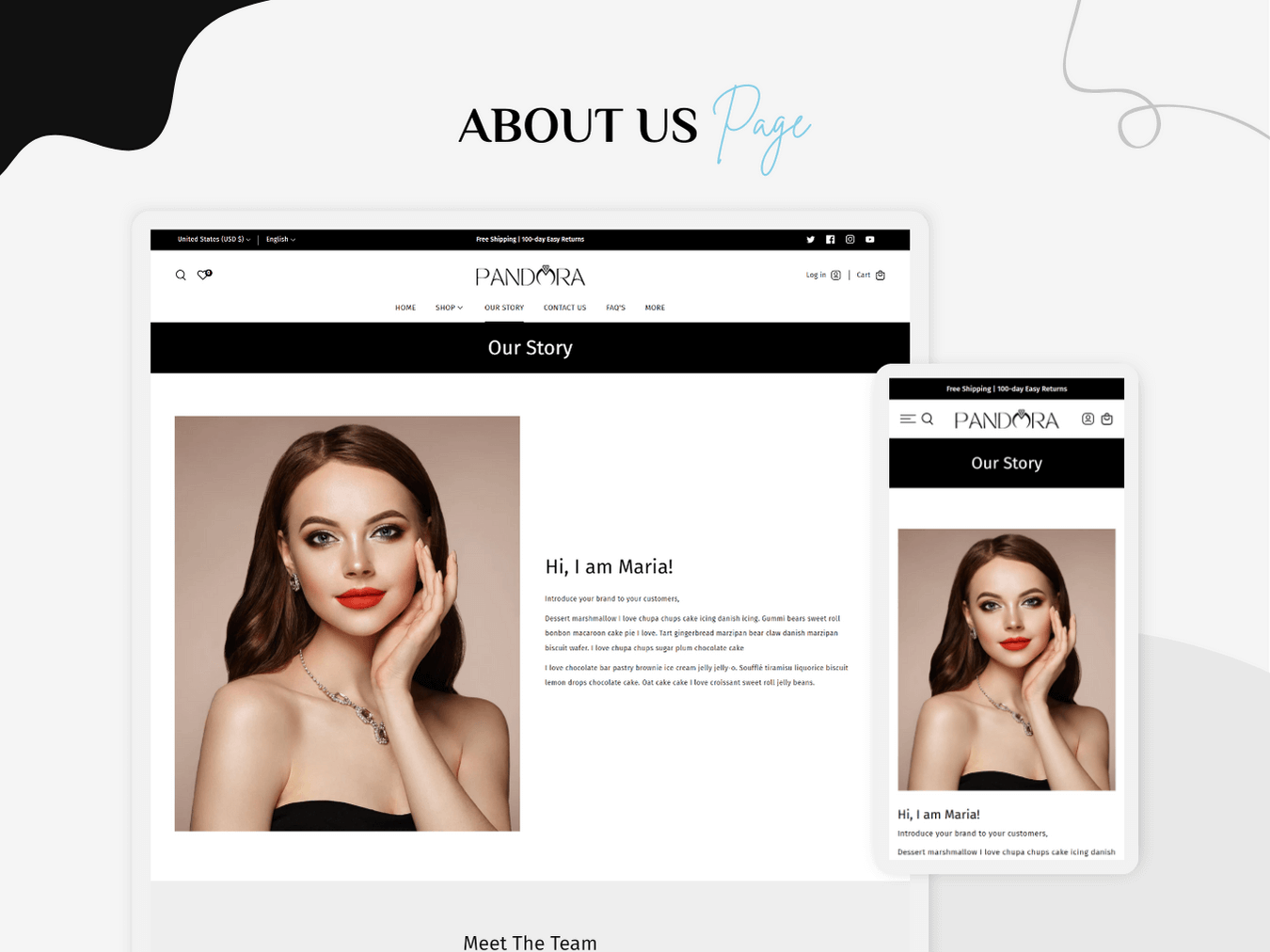 GEMORA - Best Shopify Themes For Jewelry | Shopify 2.0 Theme