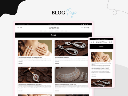 GEMORA - Best Shopify Themes For Jewelry | Shopify 2.0 Theme