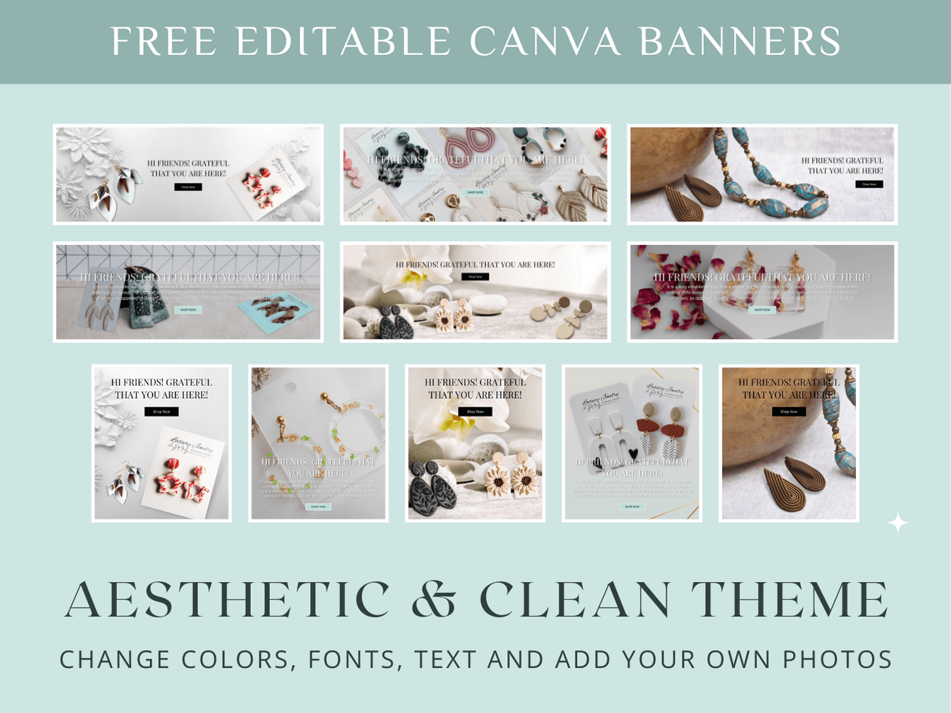 Luxurious Handmade Jewelry Templates