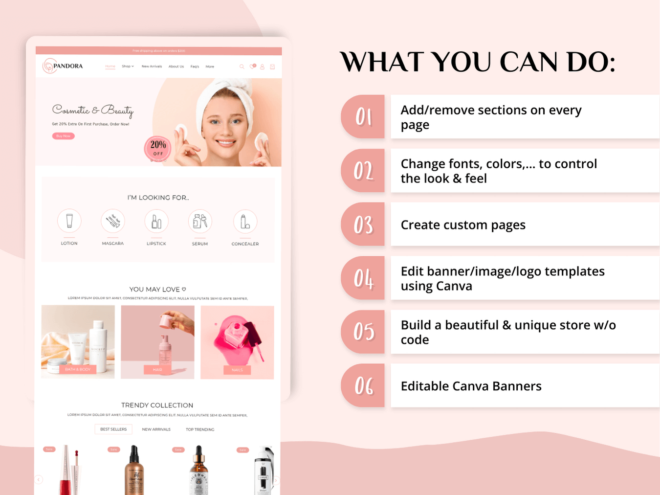 Glamiza - Beauty and Skincare Store | Shopify 2.0 Theme
