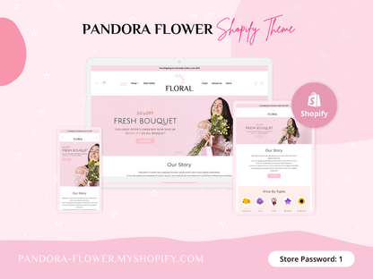 FLORAL - Premium Shopify Flower Theme |  Shopify 2.0 Theme