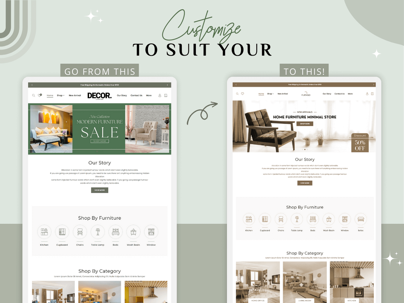 Best Furniture E-Commerce Theme
