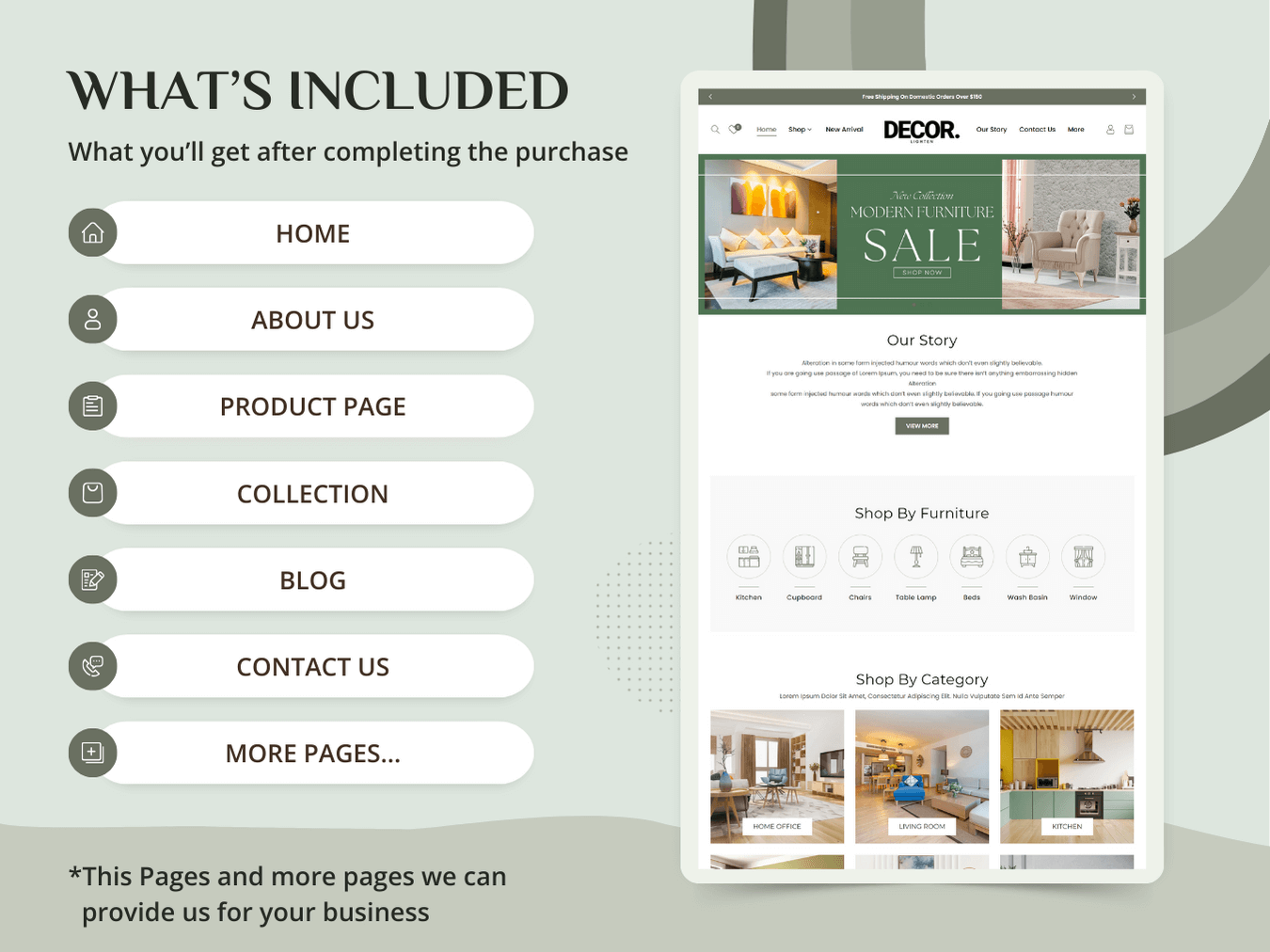Luxurious Shopify Furniture Theme
