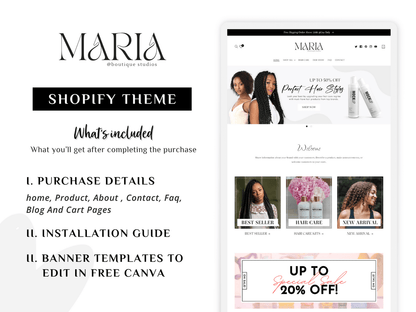 Best Shopify Theme For Hair Products