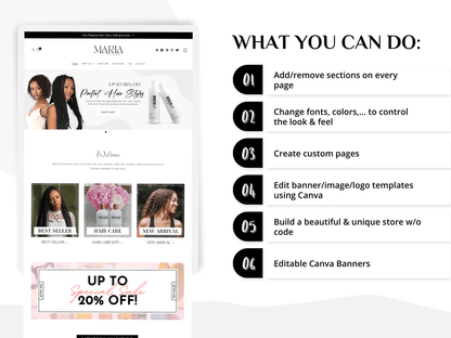 HAIRVA - Premium Hair Salon | Shopify 2.0 Theme