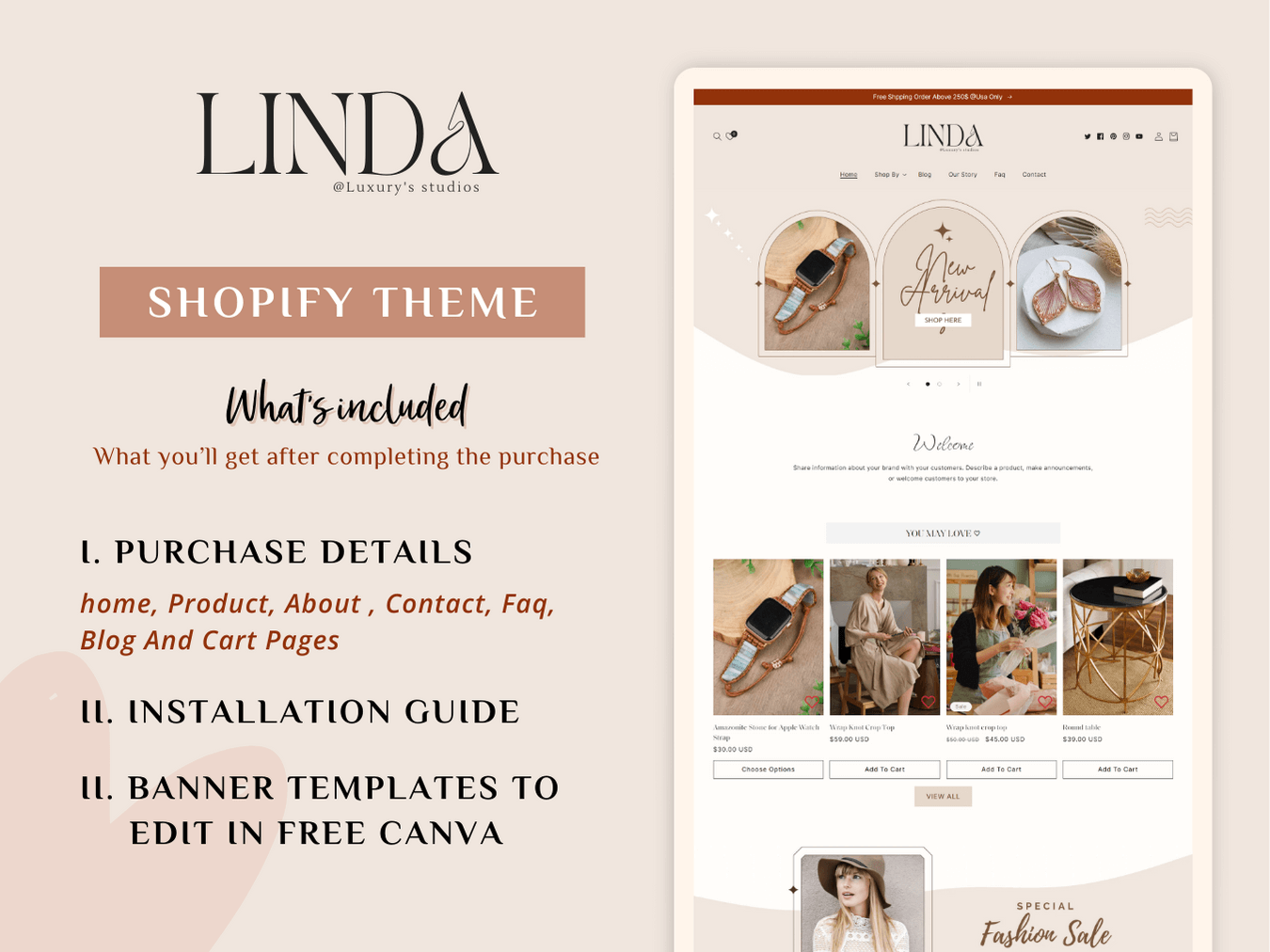 Shopify Jewelry Store Theme