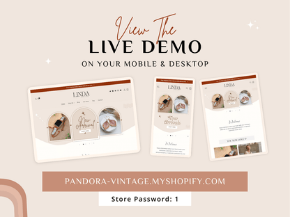 LINDA Shopify Jewelry Theme