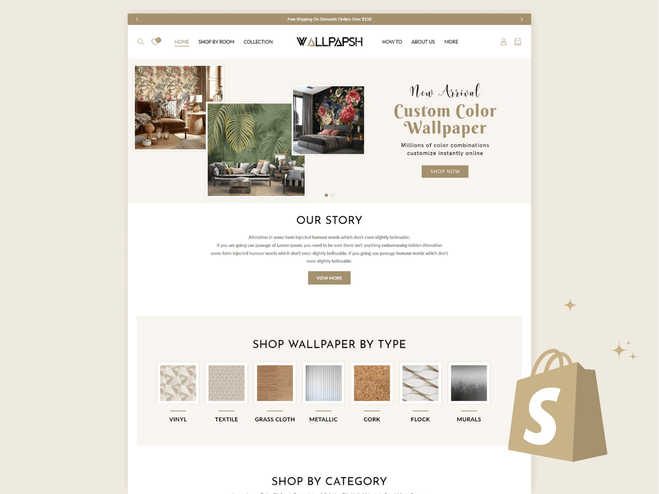 WALLPAPSH - Premium Shopify Wallpaper Themes | Shopify 2.0 Theme