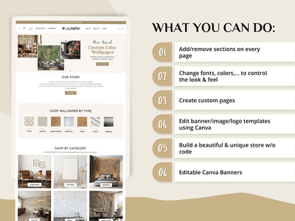 WALLPAPSH - Premium Shopify Wallpaper Themes | Shopify 2.0 Theme