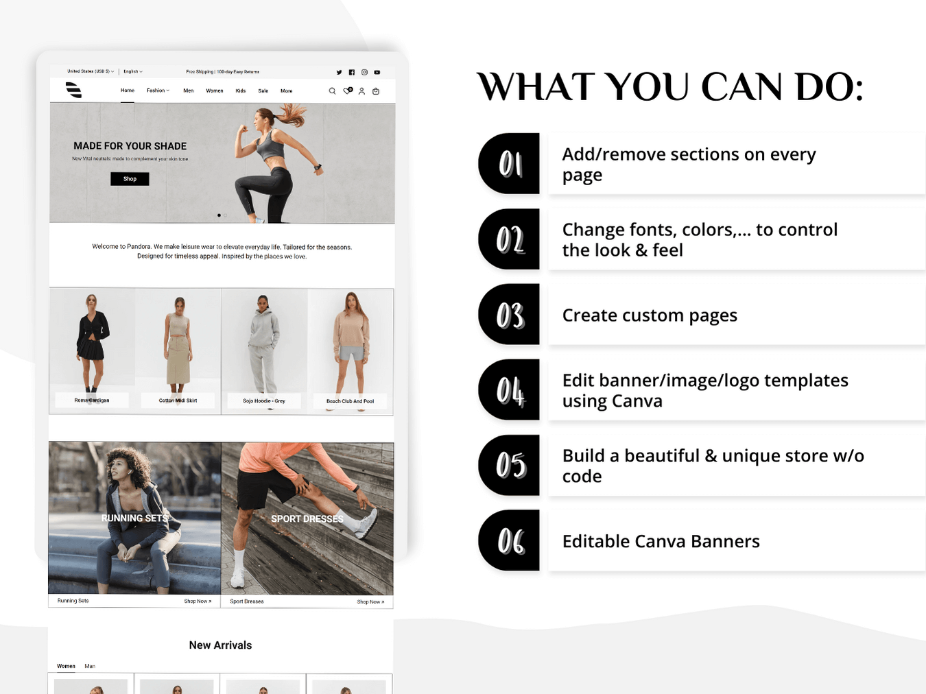 Wide Fashion - Best Shopify Themes For Clothing Store - Shopify 2.0 Theme