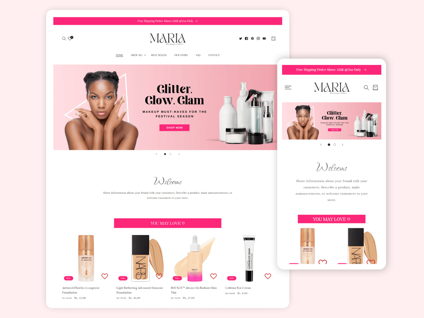 LUXIRA - Best Shopify Beauty Theme | Shopify 2.0 Theme