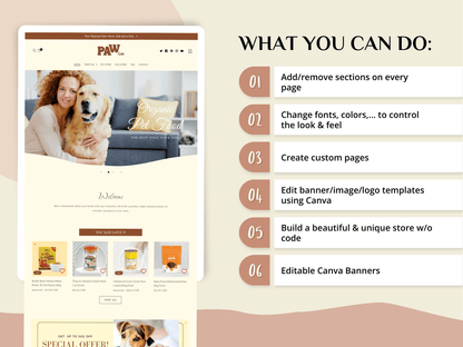 PAW - Best Shopify Pet Store | Shopify 2.0 Theme