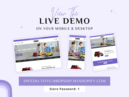 ZABA - Shopify Drop Shipping & Toy Store | Shopify 2.0 Theme