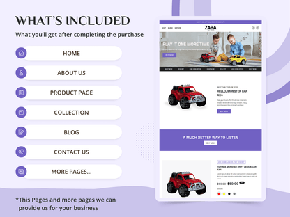 ZABA - Shopify Drop Shipping & Toy Store | Shopify 2.0 Theme