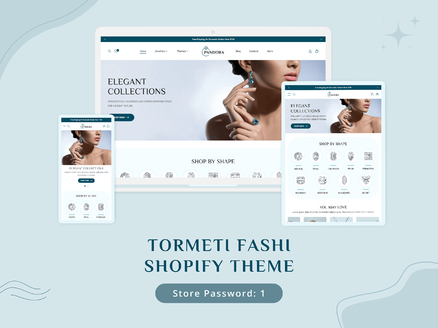 Tormeti - Shopify Jewelry Store | Shopify 2.0 Theme