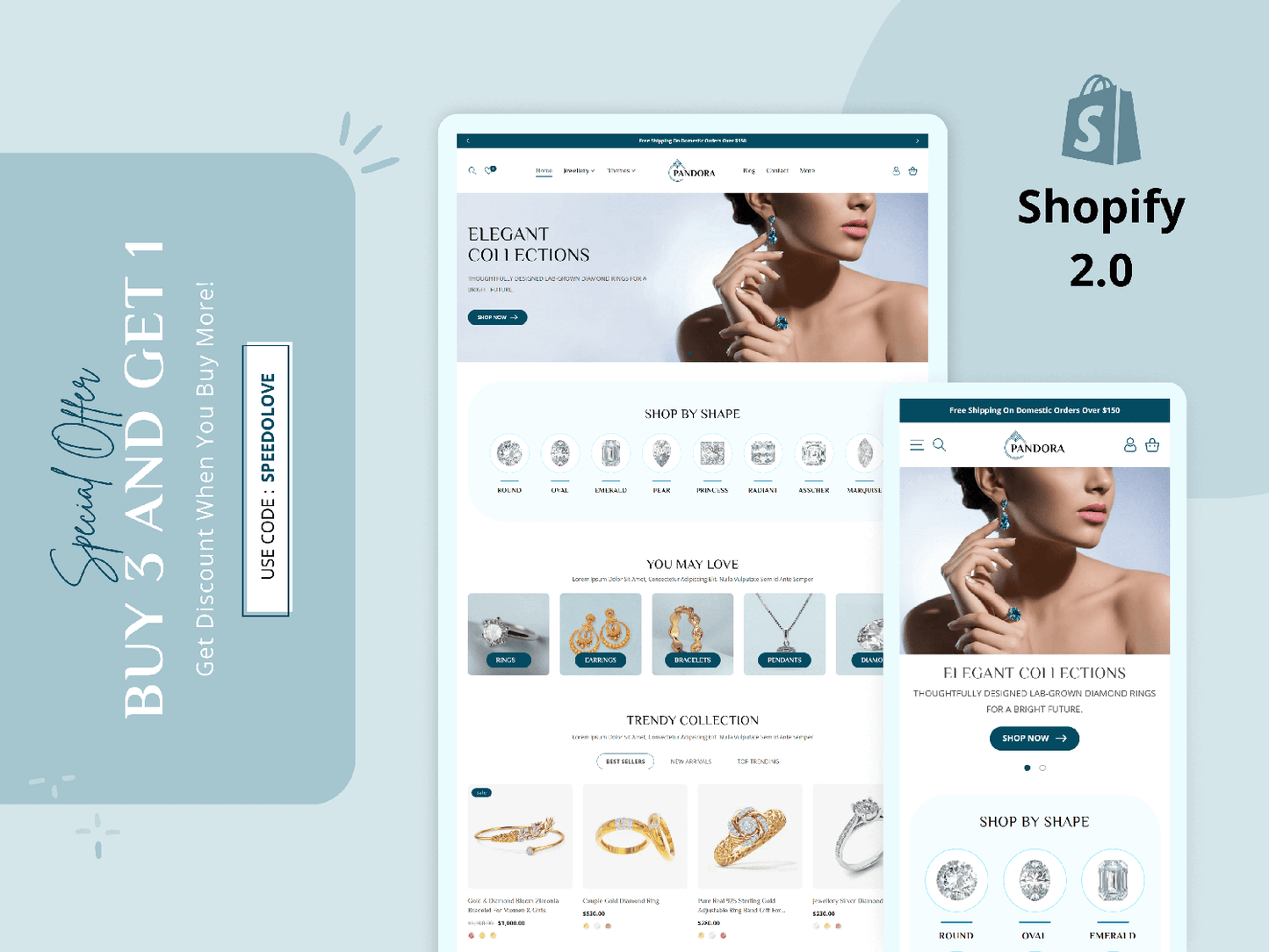 Tormeti - Shopify Jewelry Store | Shopify 2.0 Theme
