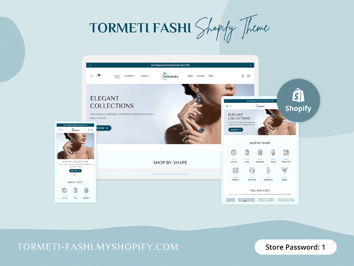 Tormeti - Shopify Jewelry Store | Shopify 2.0 Theme