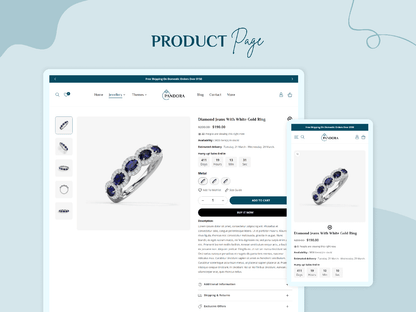 Tormeti - Shopify Jewelry Store | Shopify 2.0 Theme