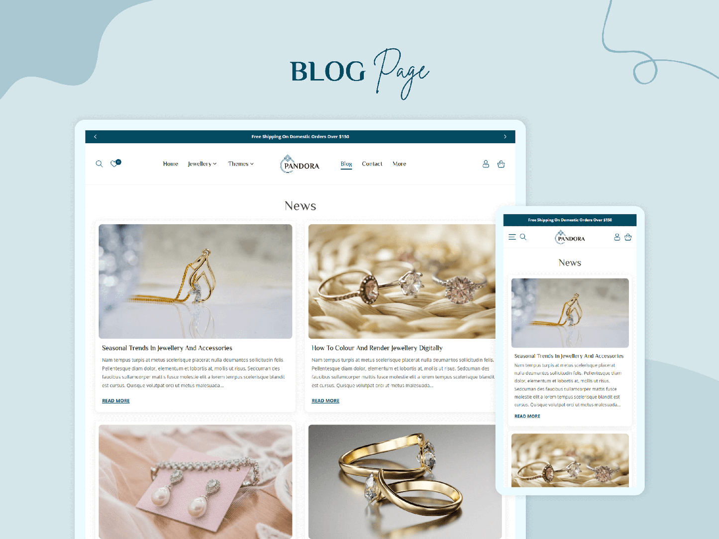 Tormeti - Shopify Jewelry Store | Shopify 2.0 Theme